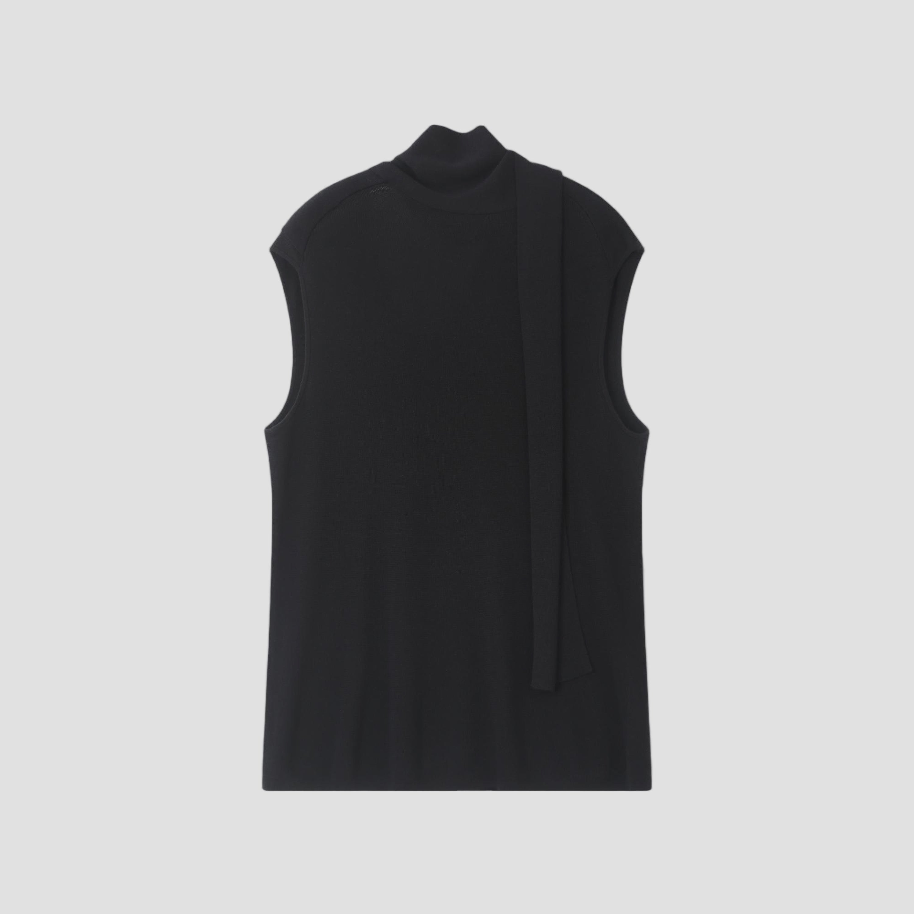 TENCEL SILK SCARF TOP