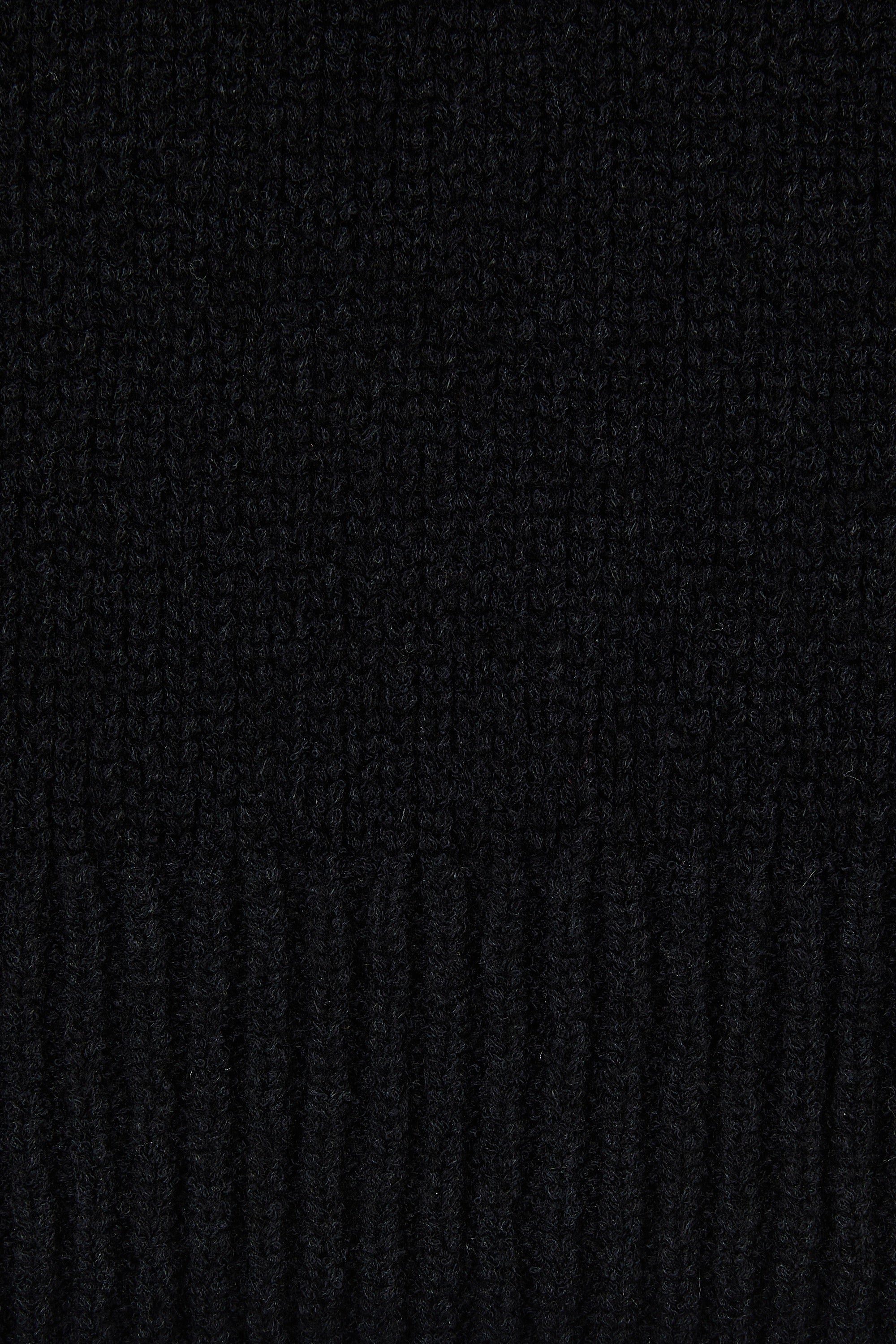 TEXTURED COTTON WOOL BLEND SLEEVELESS CREW