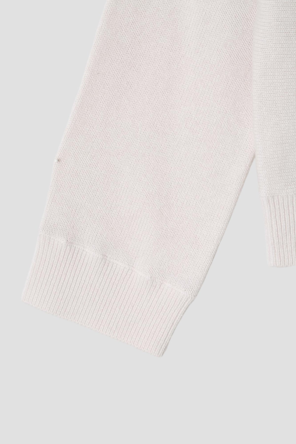 Wool Cashmere Relaxed Boatneck in Silence - detail #colour_Silence